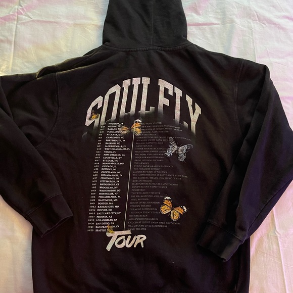 The ORIGINAL VINTAGE SOUL FLY TOUR Hoodie! - Picture 5 of 10